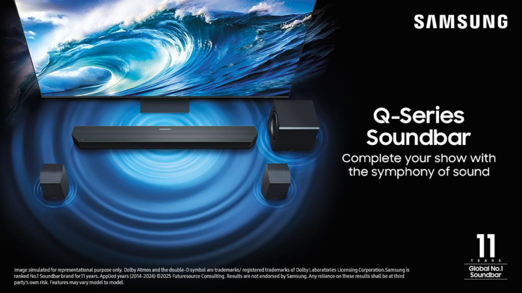 Samsung lanza barras de sonido con inteligencia artificial