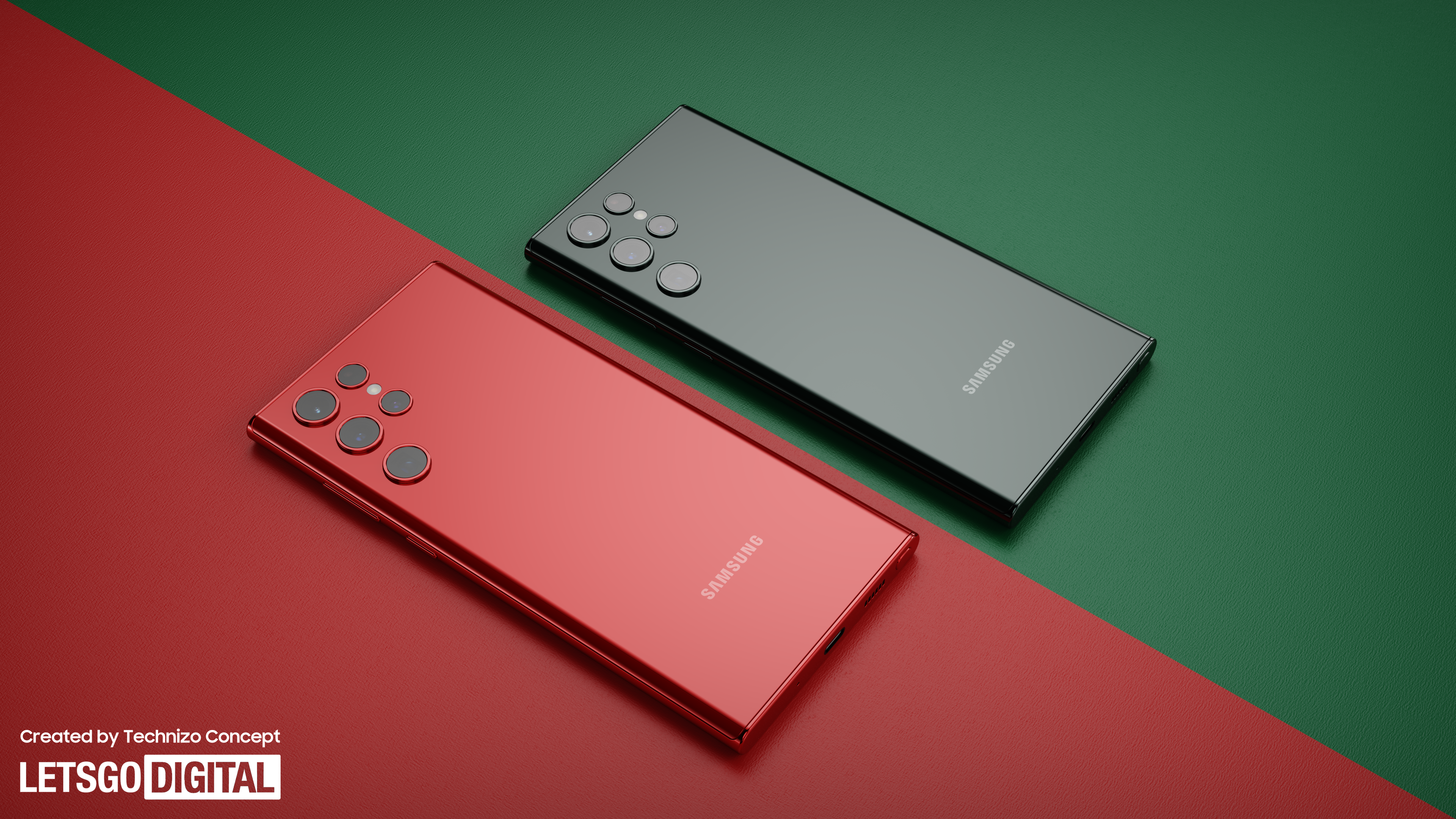 Incluso mejor que el verde: el Samsung Galaxy S22 Ultra se renderizó en rojo, ¡y es increíble! Incluso mejor que el verde: el Samsung Galaxy S22 Ultra se renderizó en rojo, ¡y es increíble!