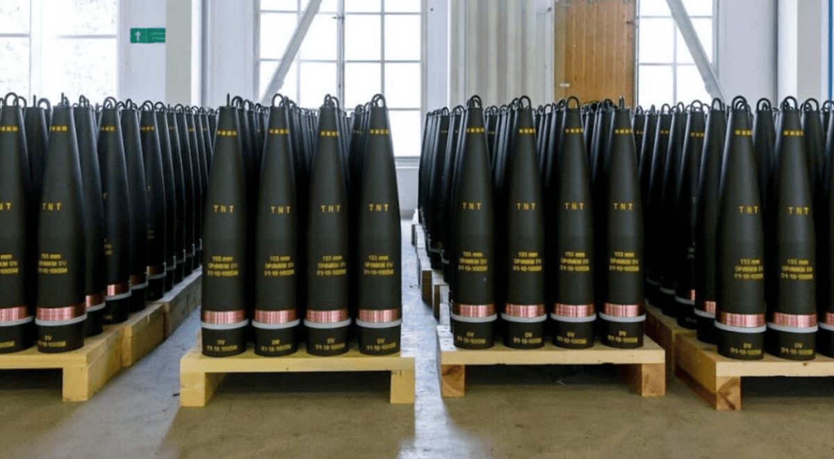 EEUU aumenta la producción de proyectiles de 155 mm a 50.000 al mes EEUU aumenta la producción de proyectiles de 155 mm a 50.000 al mes