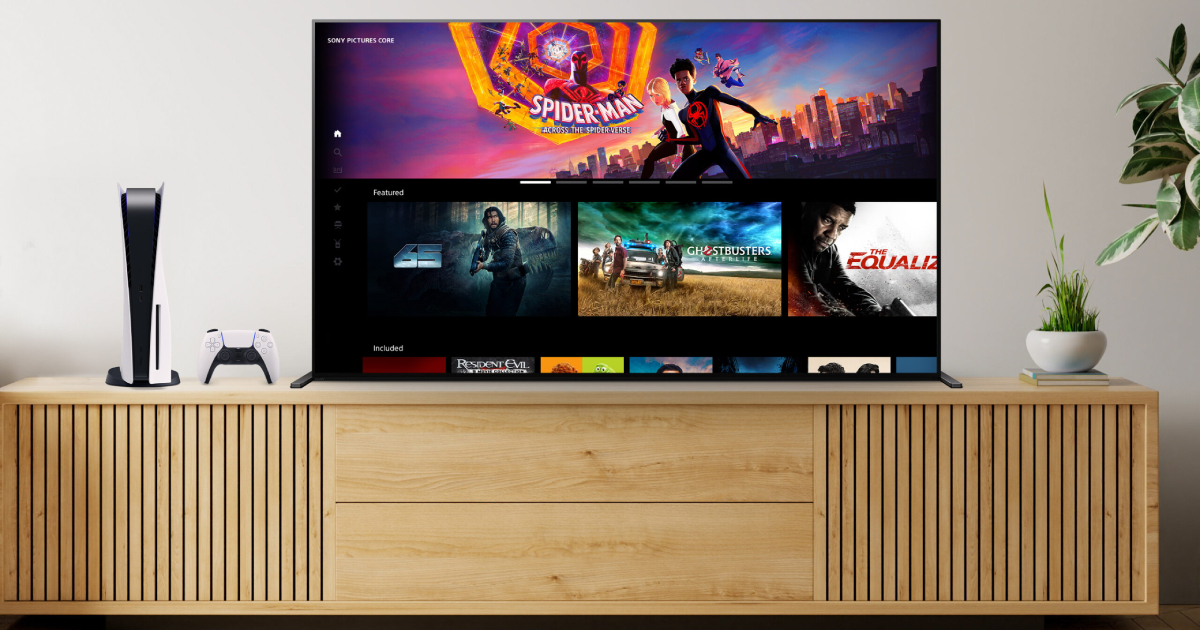 Sony ha lanzado la app Pictures Core en PlayStation 4/5, que da acceso a una biblioteca de películas que se ampliará en el futuro