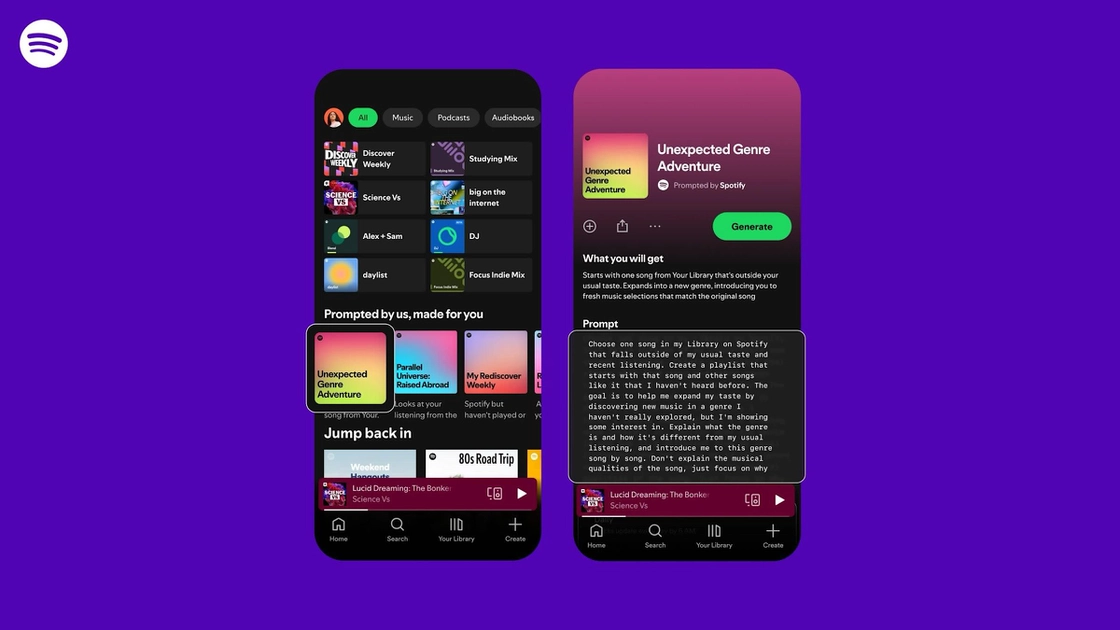 Spotify Recargado: Nuevas Listas de Reproducción en Minutos