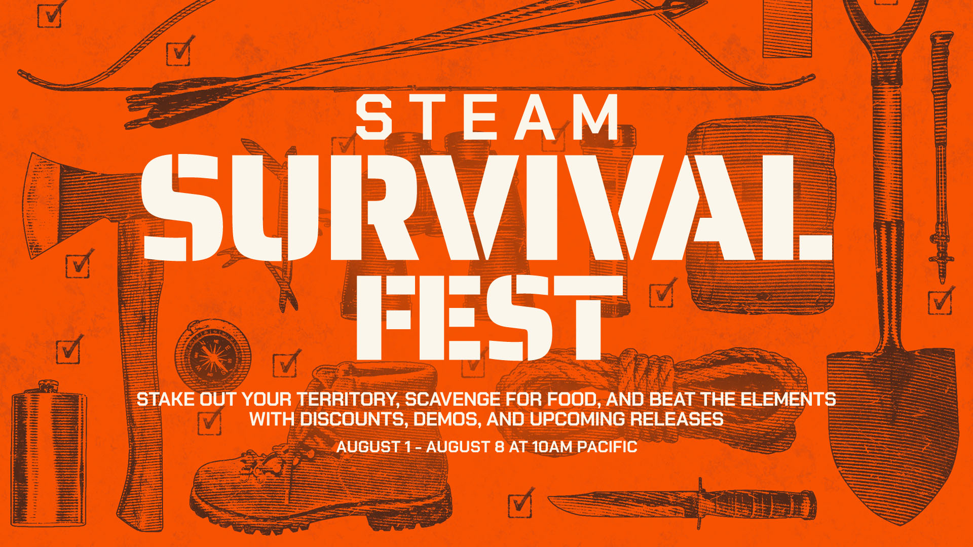 El Festival de Supervivencia en Steam comienza el 1 de agosto