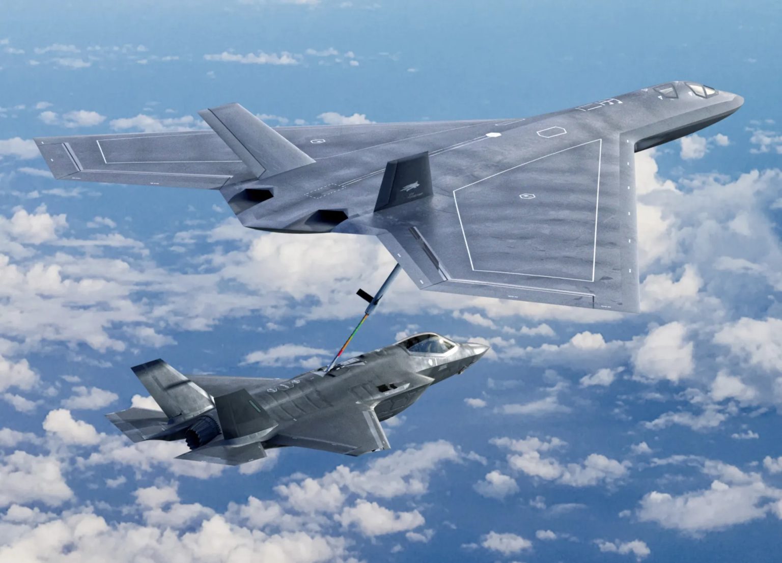 Una revolución en el aire: el concepto de petrolero furtivo Un nuevo concepto: el reabastecedor de bajo perfil: seguridad y eficacia en el cielo