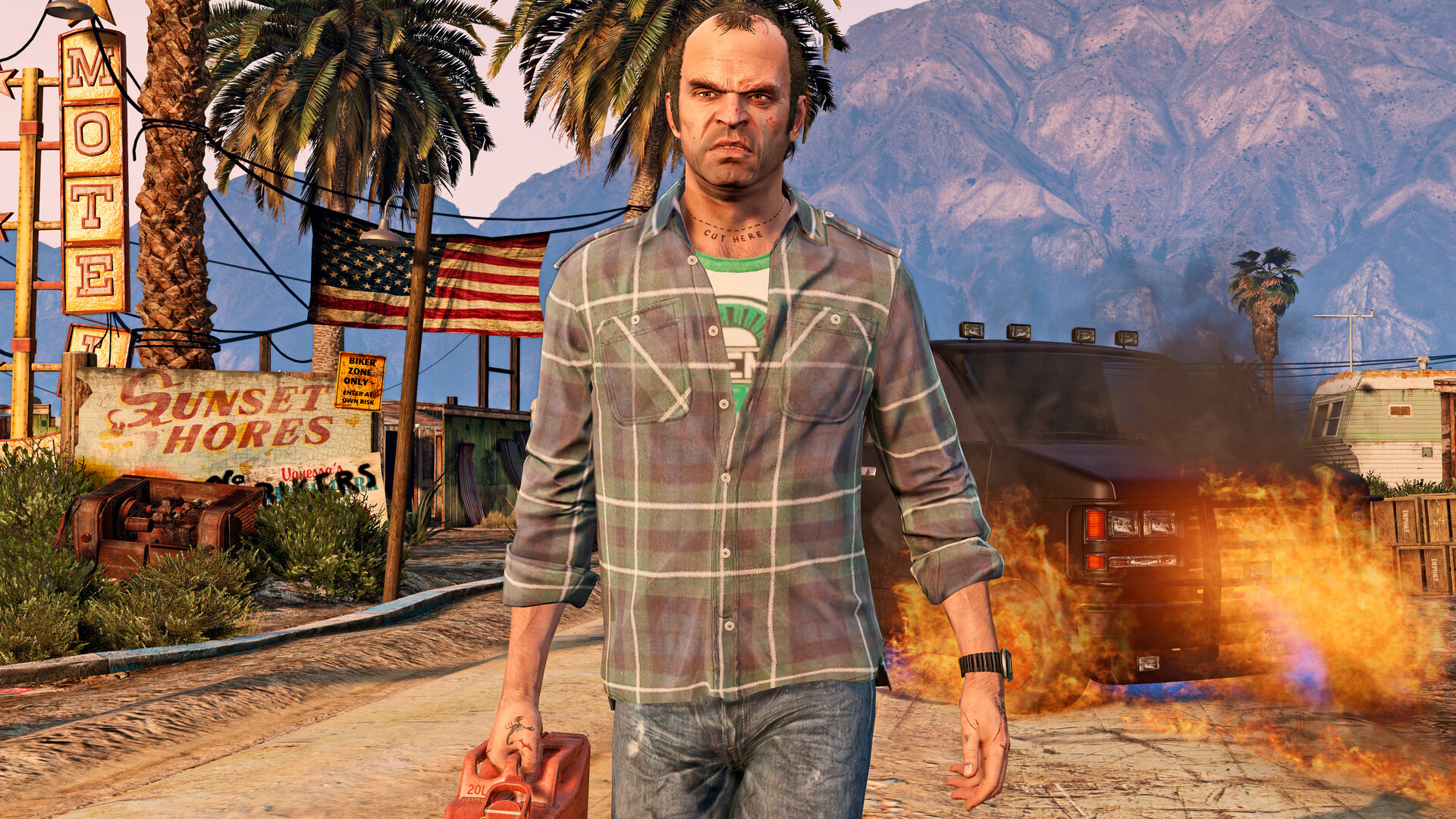 GTA V al detalle: nueva captura de pantalla revela la realidad virtual del juego Sumérgete en el mundo de GTA V: una nueva captura de pantalla muestra claramente las posibilidades del juego