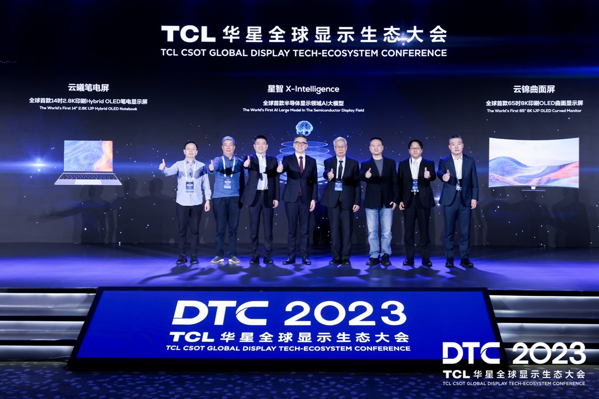 TCL presenta un panel OLED 4K en forma de cúpula con una frecuencia de refresco de 120 Hz y una pantalla 8K 2D/3D