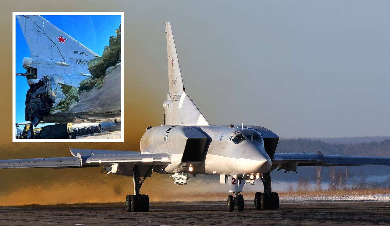 Un dron desconocido atacó otro aeródromo ruso y dañó un bombardero estratégico Tu-22M3 armado con un misil X-22 Un dron desconocido atacó otro aeródromo ruso y dañó un bombardero estratégico Tu-22M3 armado con un misil X-22
