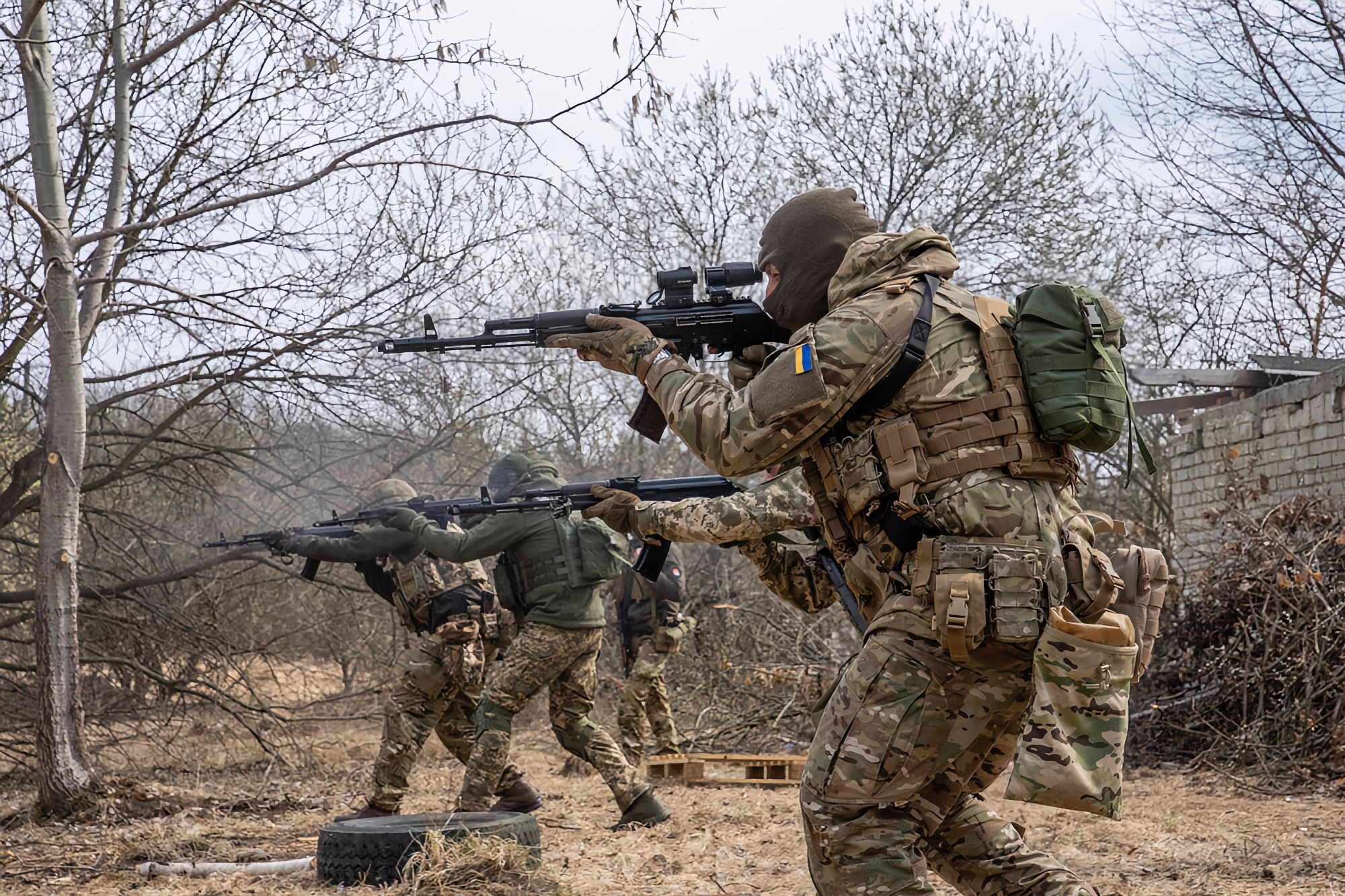 Los militares ucranianos ya se están entrenando en el Reino Unido Los militares ucranianos ya se están entrenando en el Reino Unido