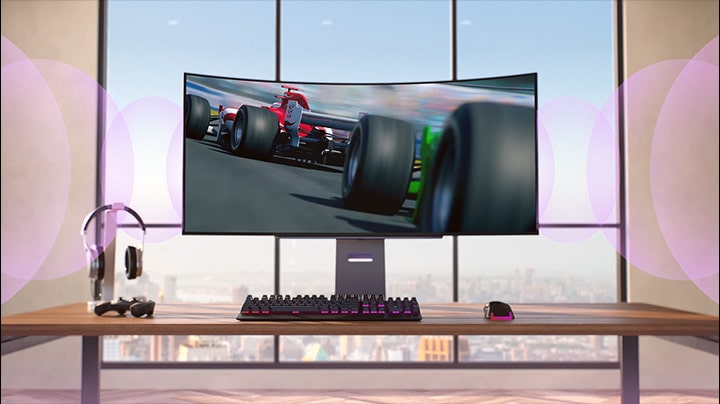 Juegos en OLED en la gran pantalla: conociendo el LG UltraGear 45GX90SA LG UltraGear OLED 45GX90SA: monitor gaming con soporte para streaming de juegos