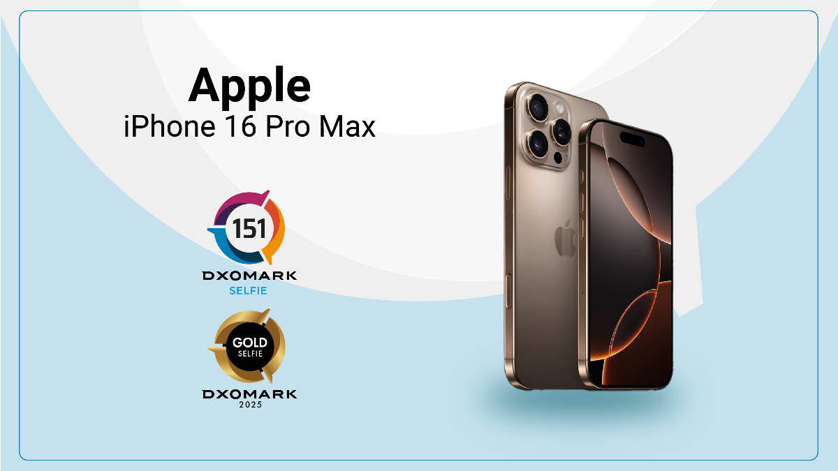 El mejor para selfies: el iPhone 16 Pro Max encabeza la clasificación de cámaras frontales de DxOMark El mejor para selfies: el iPhone 16 Pro Max encabeza la clasificación de cámaras frontales de DxOMark