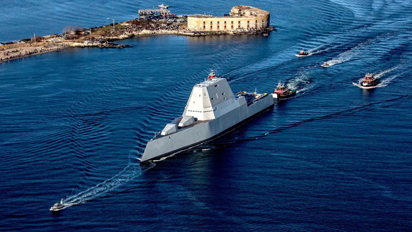 Estados Unidos ha enviado su destructor furtivo más avanzado, el USS Zumwalt, a la costa de China para evaluar la posibilidad de desplegar misiles hipersónicos en la región Estados Unidos ha enviado su destructor furtivo más avanzado, el USS Zumwalt, a la costa de China para evaluar la posibilidad de desplegar misiles hipersónicos en la región
