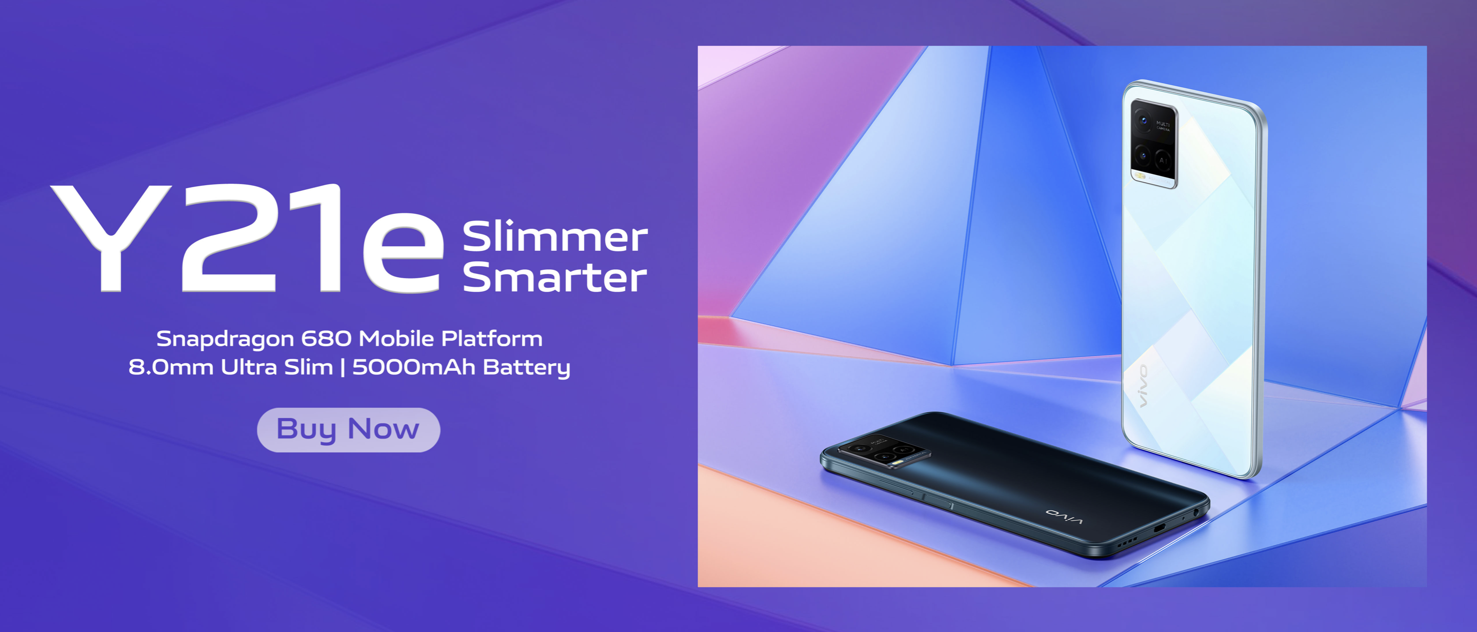 Vivo Y21e: chip Snapdragon 680, cámara dual de 13 MP y batería de 5000 mAh por $175 Vivo Y21e: chip Snapdragon 680, cámara dual de 13 MP y batería de 5000 mAh por $175