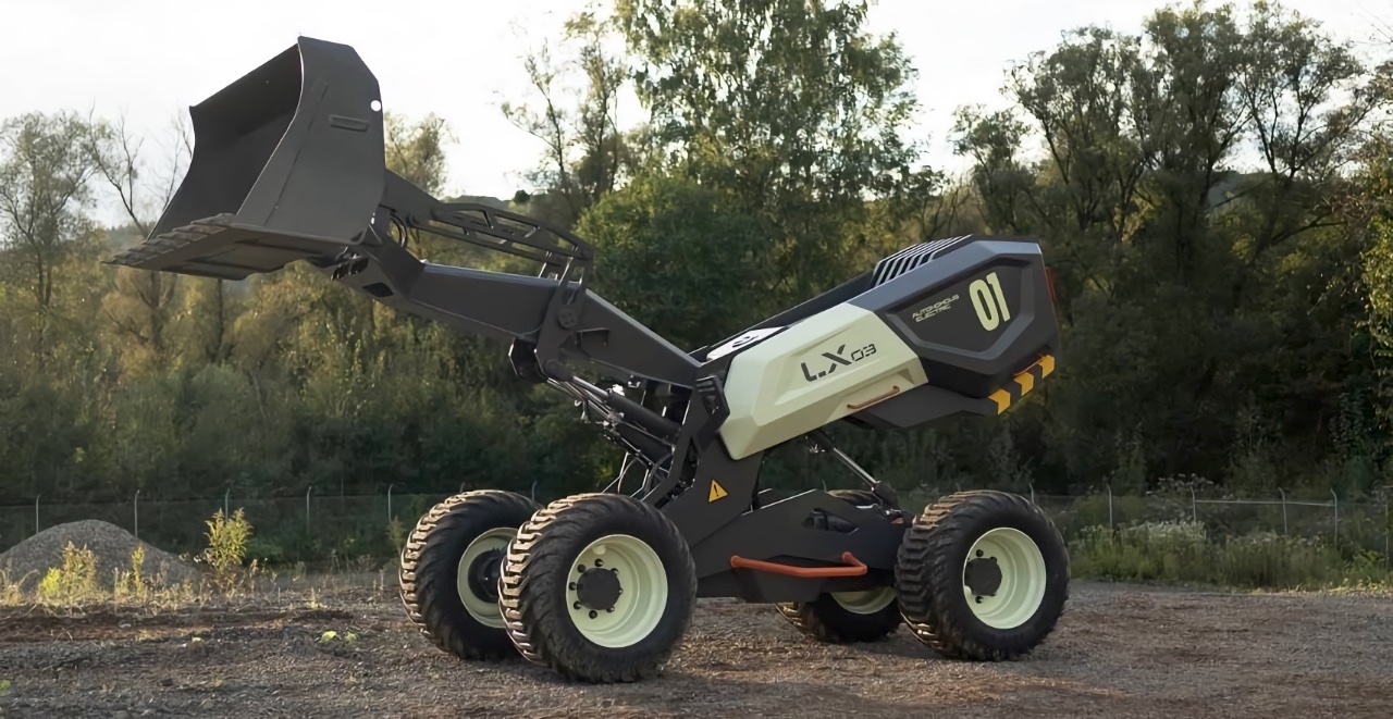 Prototipo de cargadora autónoma de Volvo basado en un modelo de LEGO [vídeo]
