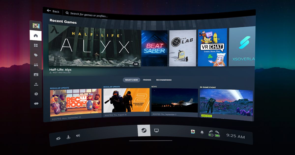 Valve lanza Steam VR 2.0 beta, que añade nuevas características, integra funciones de Steam y corrige errores Valve lanza Steam VR 2.0 beta, que añade nuevas características, integra funciones de Steam y corrige errores