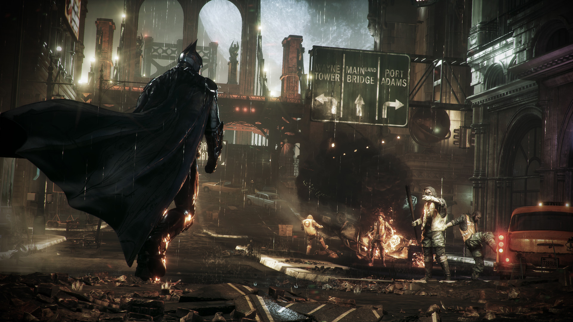 ¿Una revolución gráfica? Análisis de las capturas de pantalla de Batman Arkham Knight Primeras impresiones de los gráficos: Captura de pantalla de Batman Arkham Knight al detalle