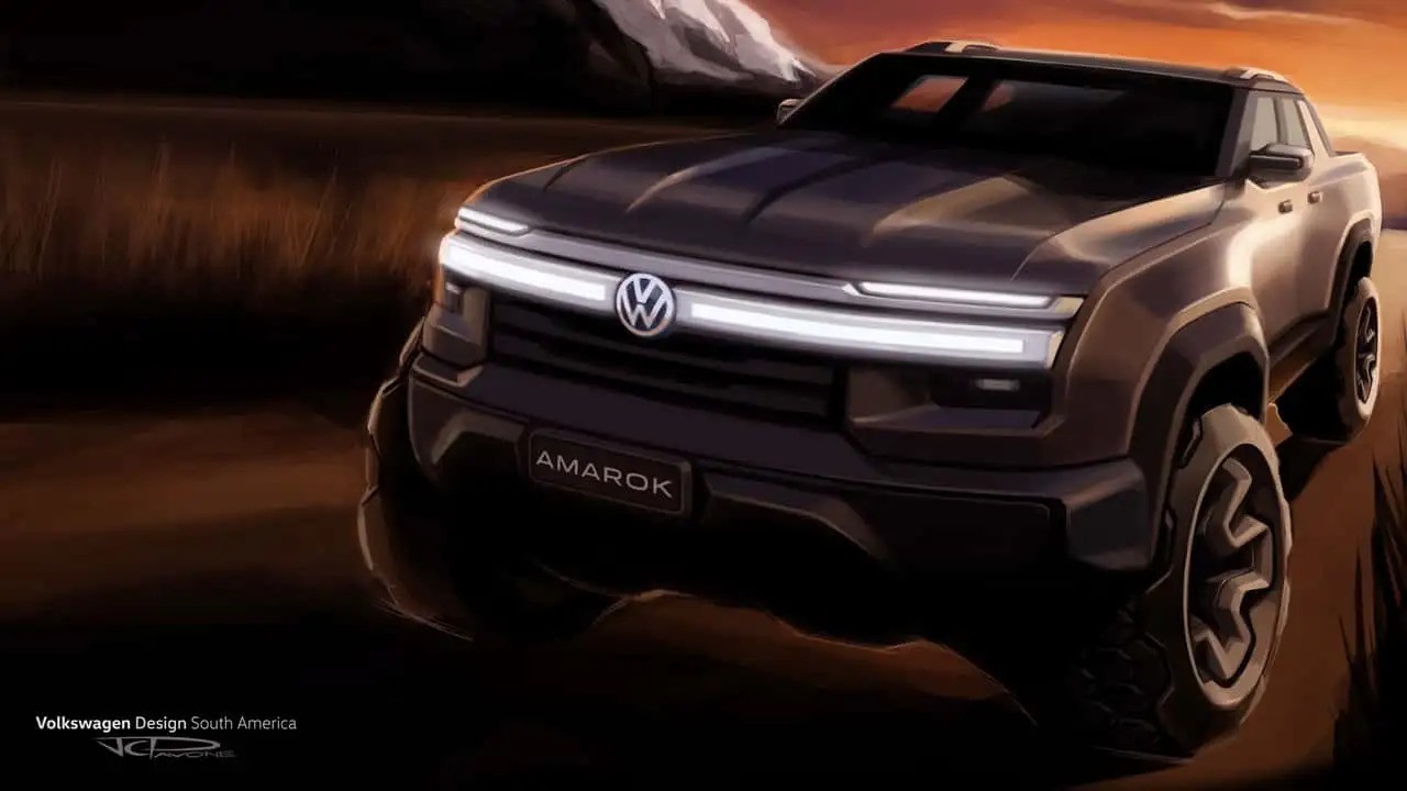 Volkswagen presenta el futuro éxito de ventas: la nueva Amarok para Sudamérica Nueva VW Amarok: Primer vistazo a la bestia sudamericana