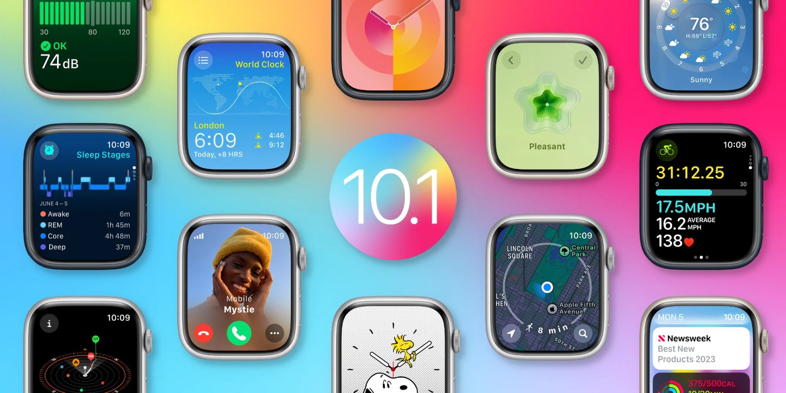 Apple lanzó watchOS 10.1 con la funcionalidad Double Tap y NameDrop Apple lanzó watchOS 10.1 con la funcionalidad Double Tap y NameDrop