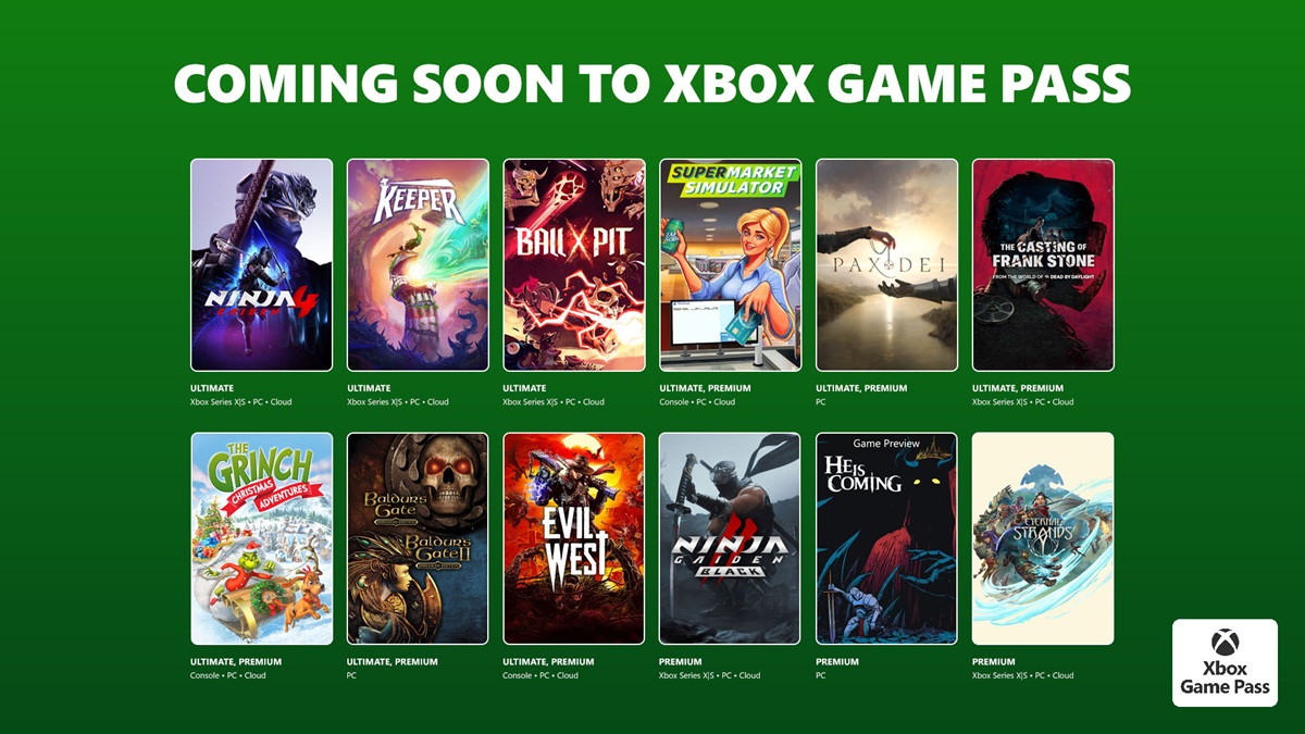 Sorpresas de Xbox Game Pass: nuevos juegos en el horizonte desigual Nuevo póster de Xbox Game Pass: qué esperar de los próximos lanzamientos
