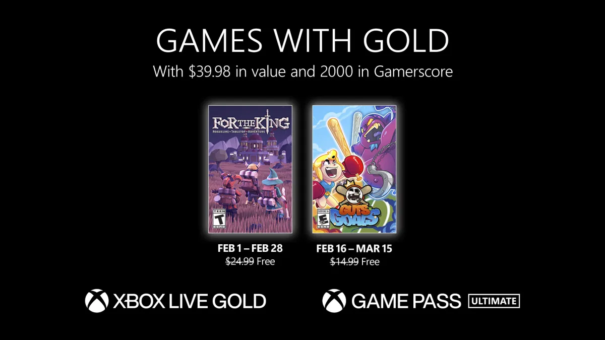 Microsoft comparte los juegos que estarán disponibles en Xbox Live Gold en febrero Microsoft comparte los juegos que estarán disponibles en Xbox Live Gold en febrero