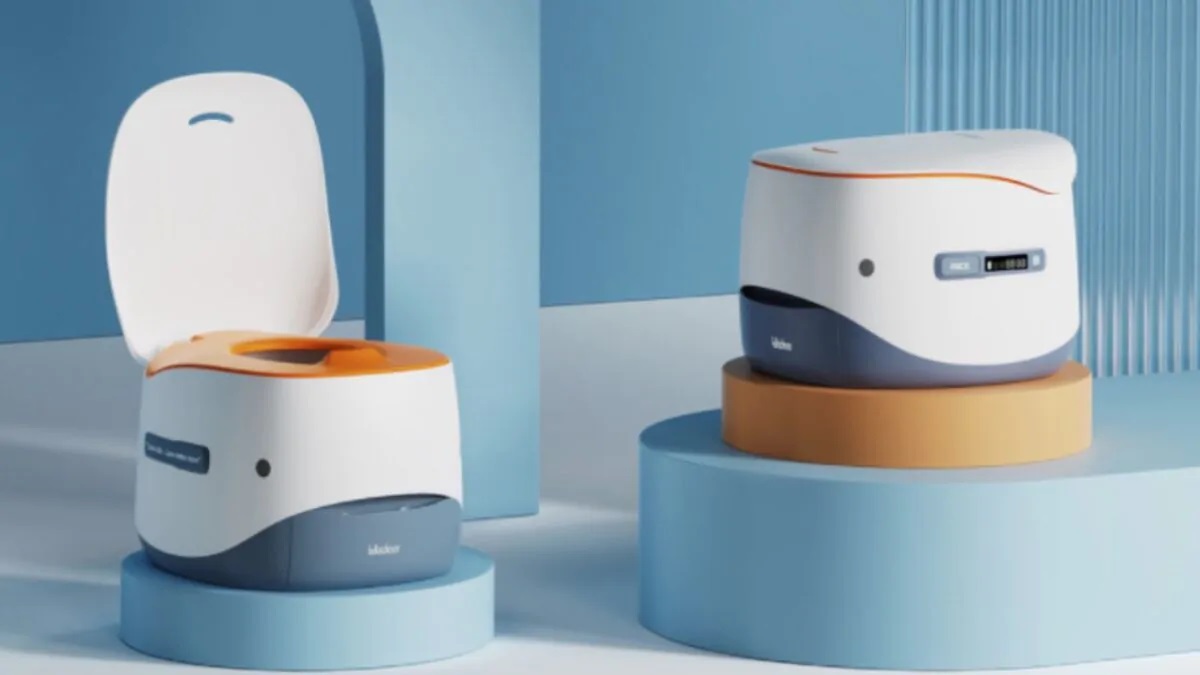 Xiaomi presentó un inodoro inteligente para bebés que empaca pañales usados (y no solo) Xiaomi presentó un inodoro inteligente para bebés que empaca pañales usados (y no solo)