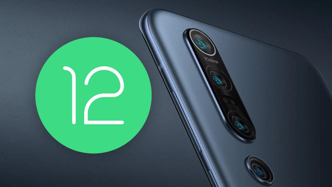 Dos buques insignia de Xiaomi en 2020 recibieron el sistema operativo Android 12 Dos buques insignia de Xiaomi en 2020 recibieron el sistema operativo Android 12