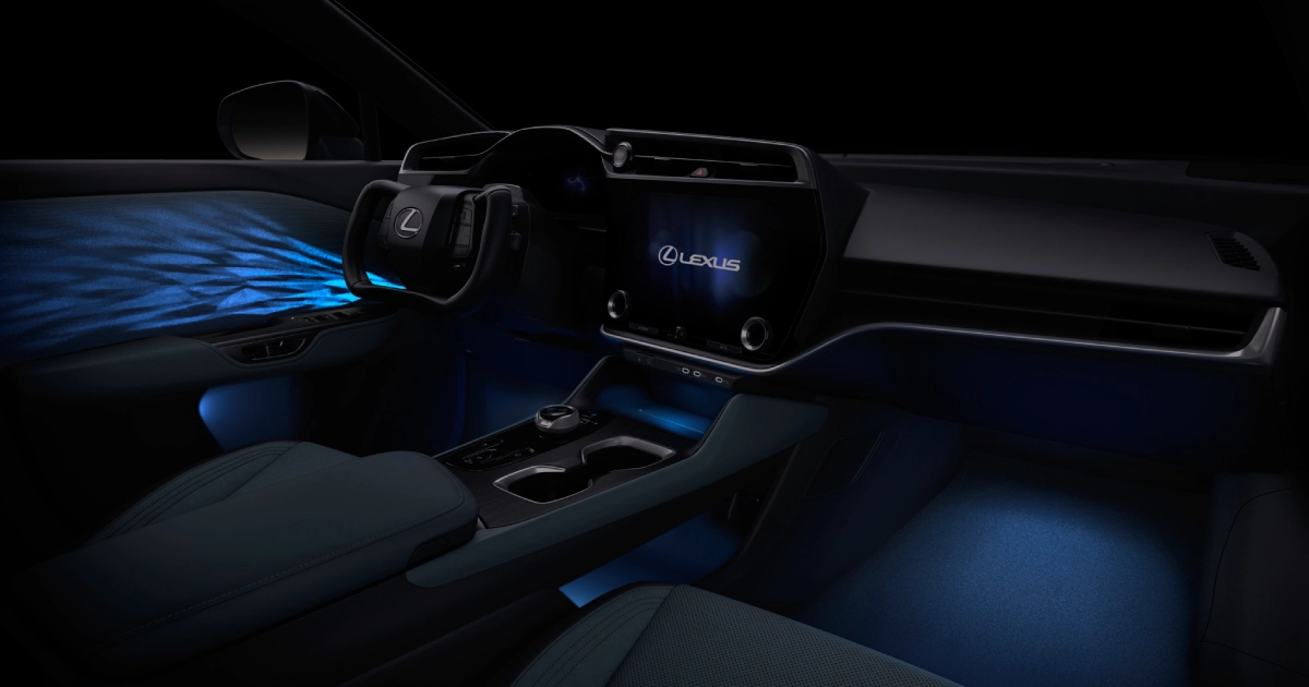 Nuevo Lexus RZ: Primeras fotos del impresionante interior
