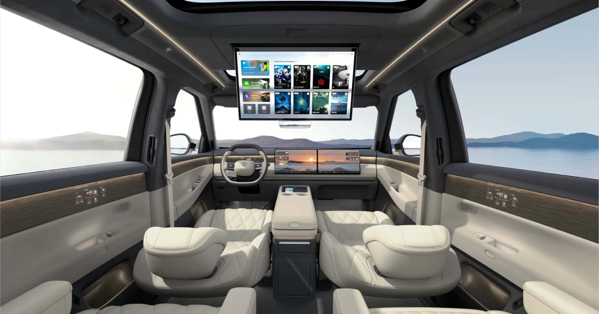 Inmersión en el Futuro: Interior del Volkswagen ID. Era 9X