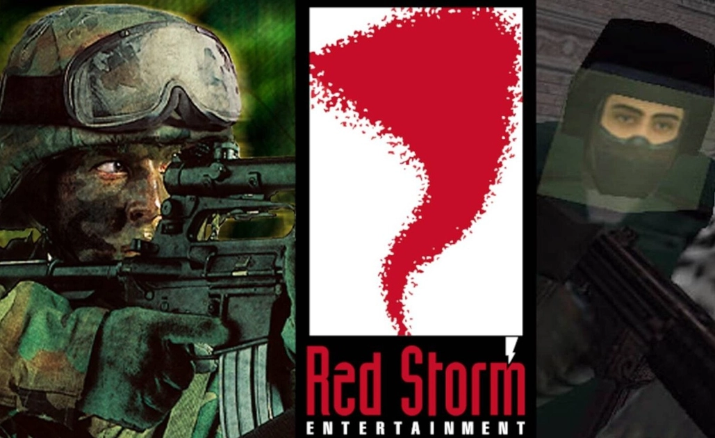 Ve la evolución del logotipo de Red Storm Entertainment