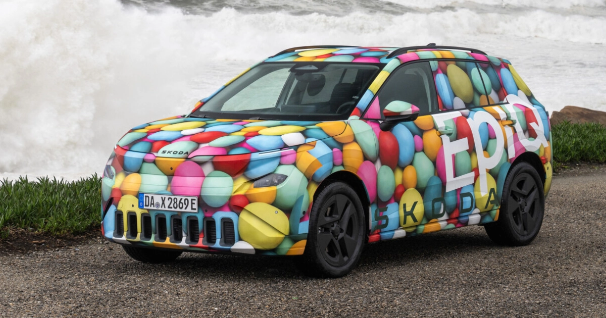 Fotos espía de Škoda Epiq: nuevo en camuflaje