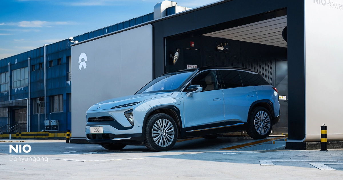 Nio introduce la estación de intercambio rápido de baterías: una revolución en el mundo de los vehículos eléctricos