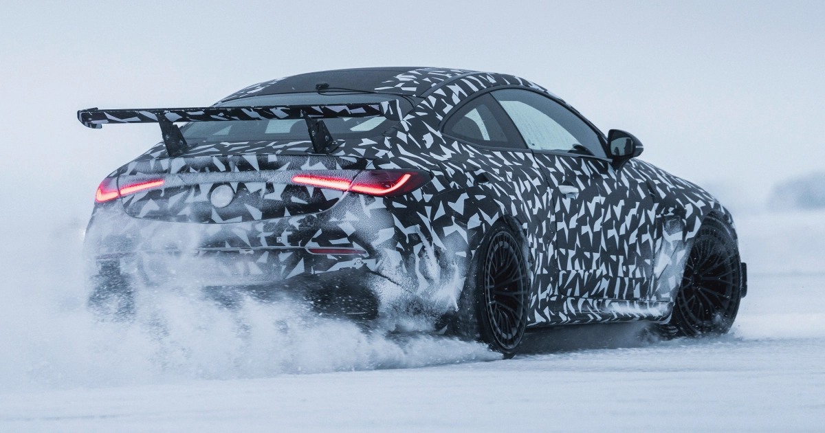 Magia invernal de Mercedes-AMG: pruebas en pistas nevadas