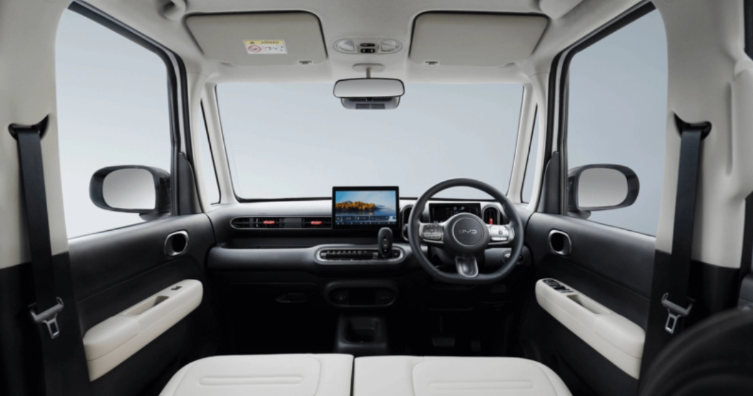 Nuevo paso en la colección BYD: explorando el interior del modelo Racco