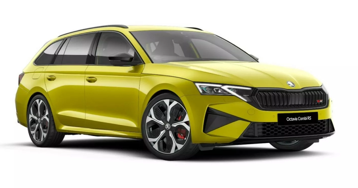 Nuevo Škoda Octavia vRS: Aspecto tentador en color Dragon Skin