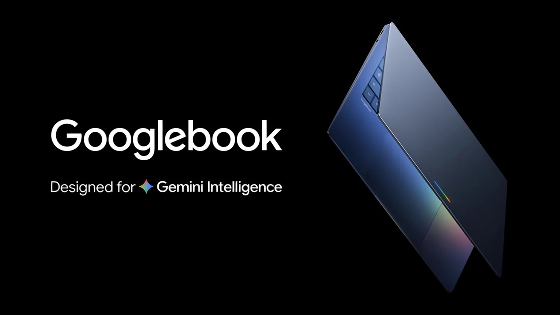 Googlebook, el nuevo portátil de Google con Android y Gemini AI.