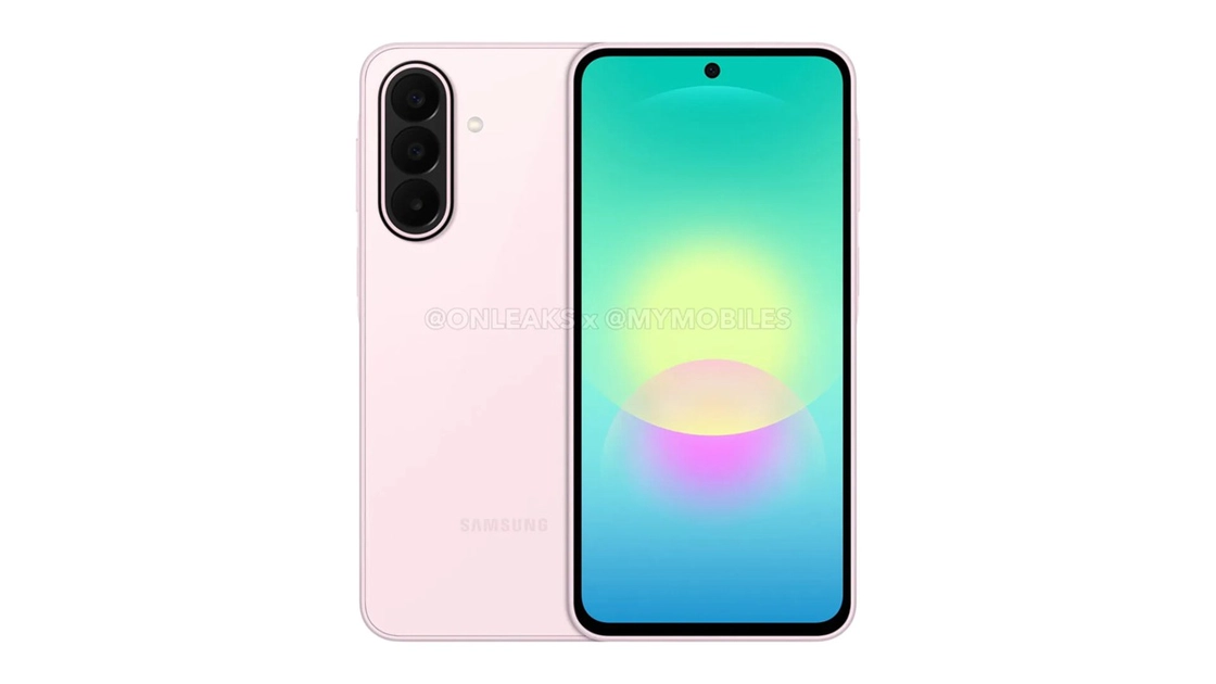 Samsung Galaxy A27 en sus tres opciones de color: negro, azul y rosa.