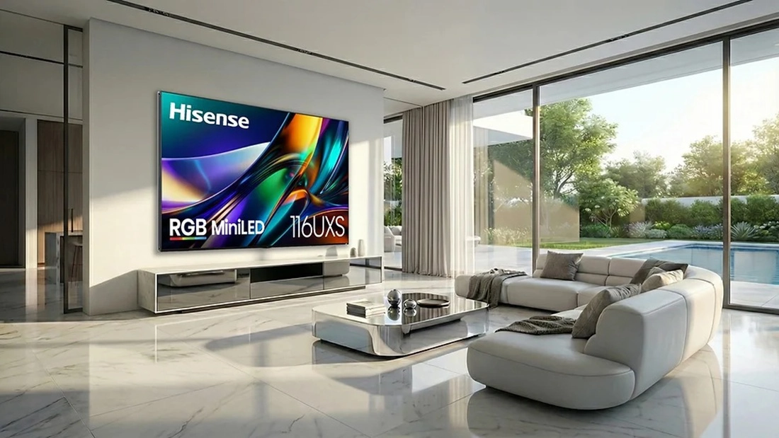 Hisense 116UXS: Más Cerca del Futuro de la TV Digital