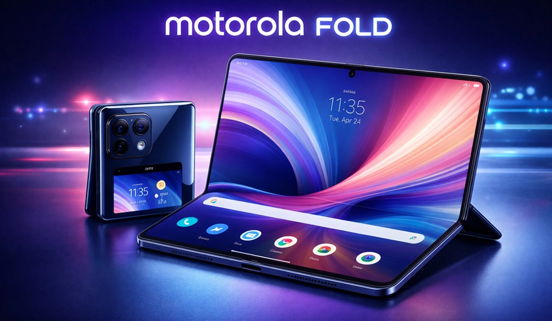 Una nueva mirada al smartphone plegable: concepto del Motorola Razr Fold