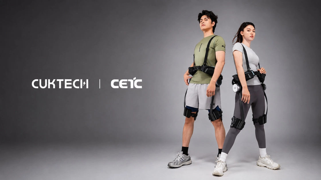 El exoesqueleto de Cuktech está pensado para senderismo y montañismo con mochila pesada.