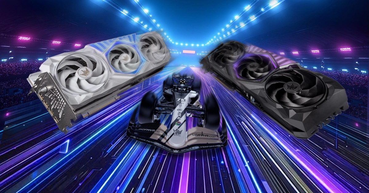 Tarjeta gráfica Galax de la gama Hall of Fame. Ilustración: Galax