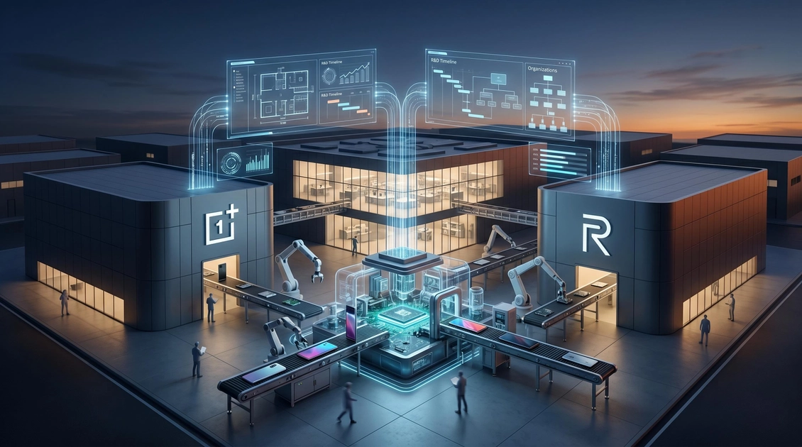 El desarrollo compartido de smartphones se convertirá en el nuevo estándar. Ilustración: IA