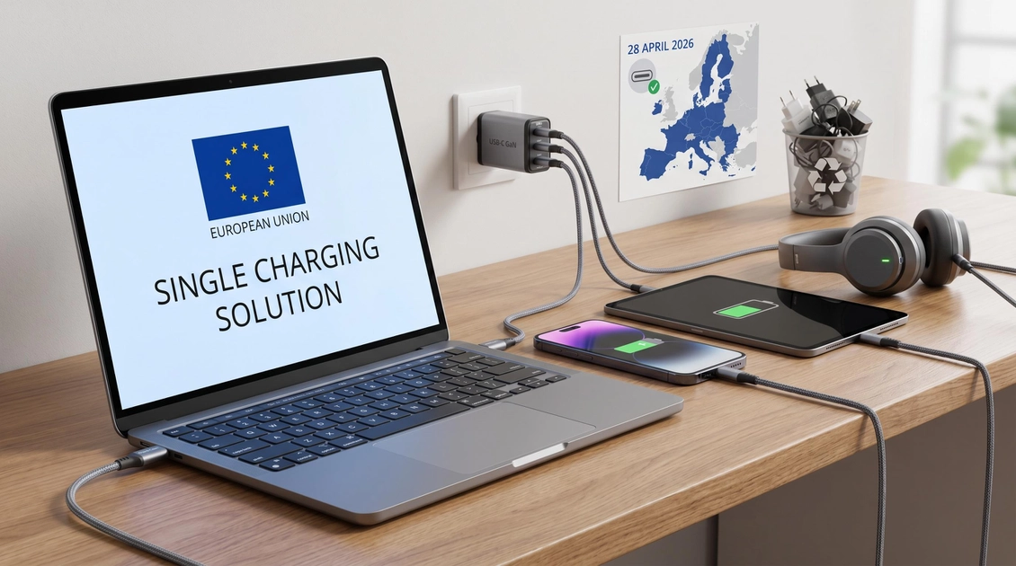 USB-C obligatorio en portátiles desde el 28 de abril: qué cambia en España