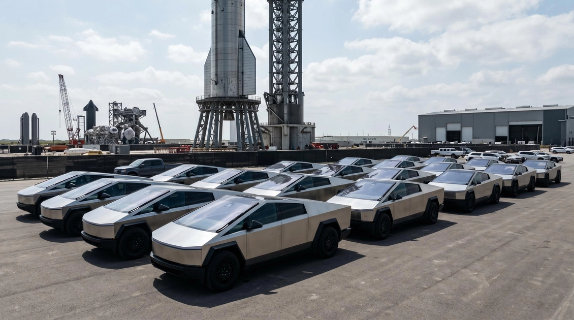 SpaceX compró 1.279 Cybertrucks en un trimestre: ¿salvó Tesla sus cifras de ventas?