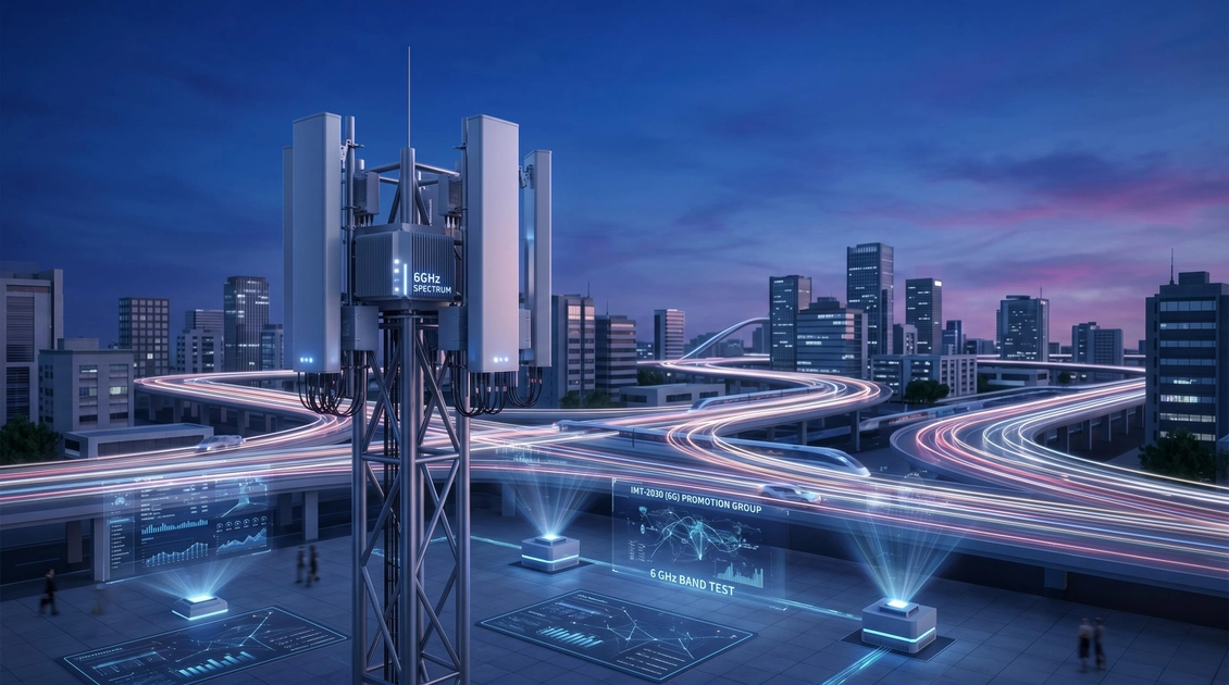 China abre el espectro 6GHz para ensayos de 6G y acelera la carrera por los estándares globales