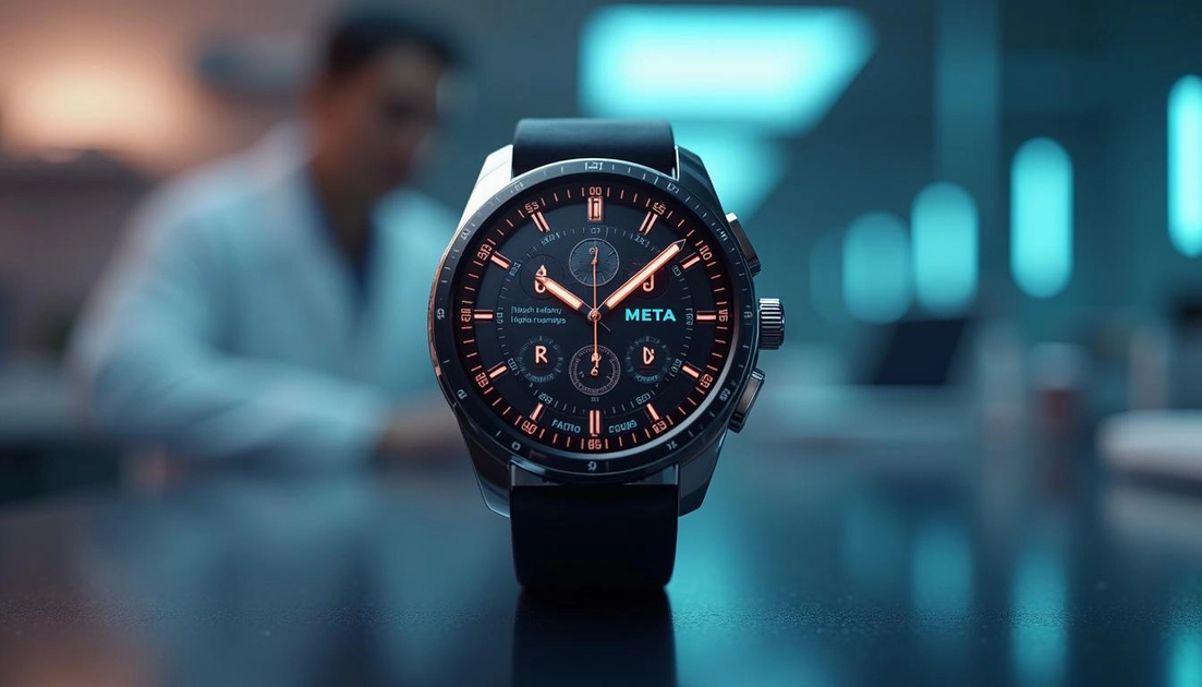 Cómo serán los nuevos relojes inteligentes de Meta: Primeras imágenes