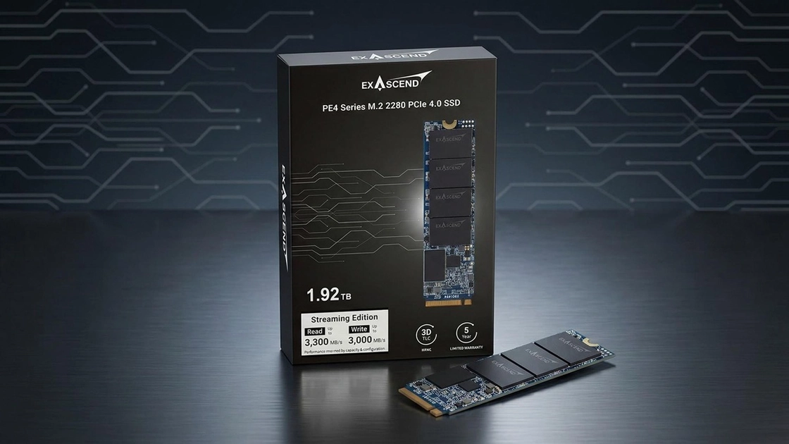 Exascend PE4 16TB E1.S: Un nuevo referente para la capacidad de SSD