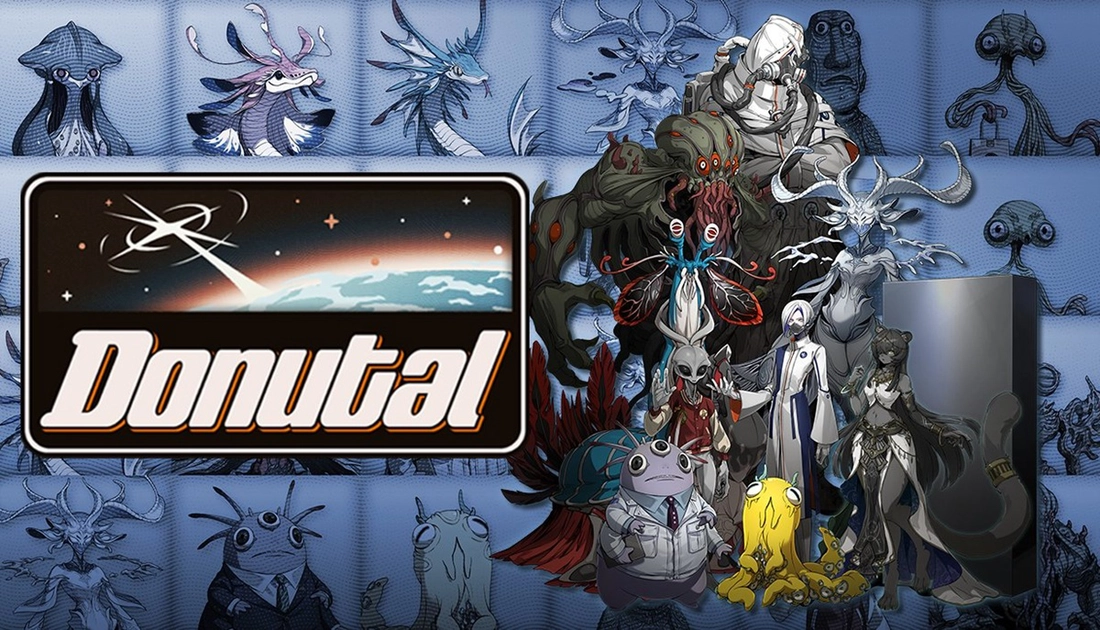 Inmersión en el arte principal de Donutal: la estética de la creatividad digital