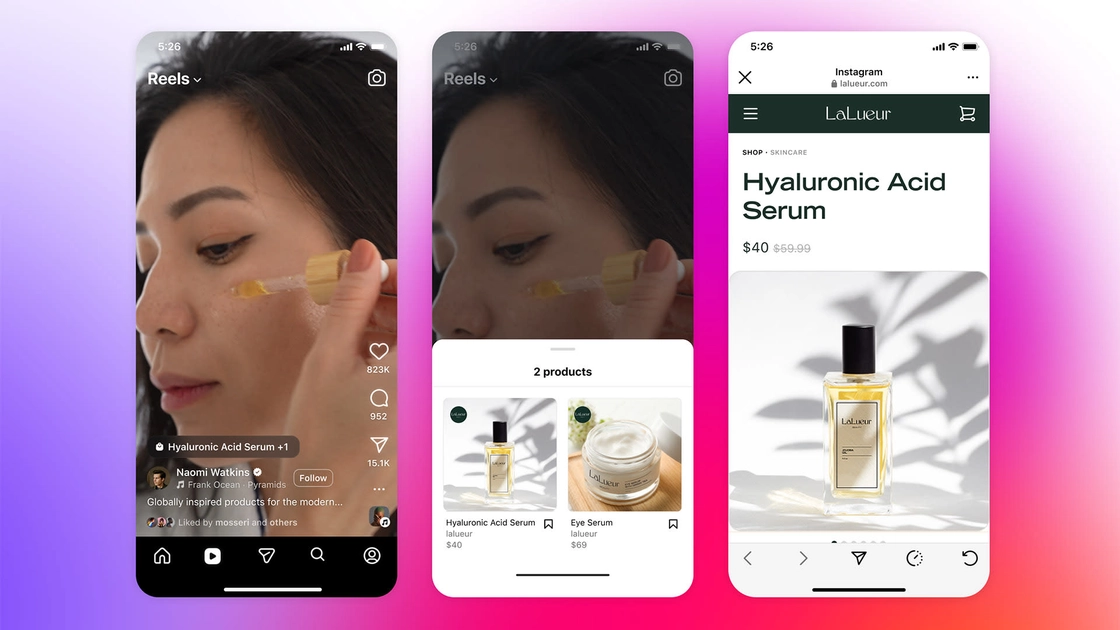 Instagram Reels: ¿Una nueva plataforma para compras?