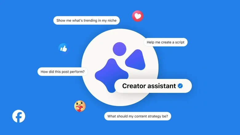 Creator Assistant se integra en el panel de Facebook y responde preguntas sobre el rendimiento del contenido en lenguaje natural.