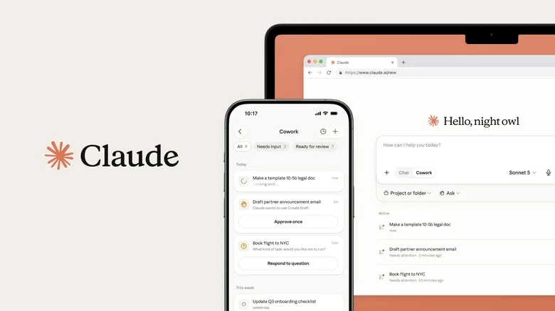 Claude Cowork llega a móvil y web: el agente de IA que trabaja aunque tengas el PC apagado