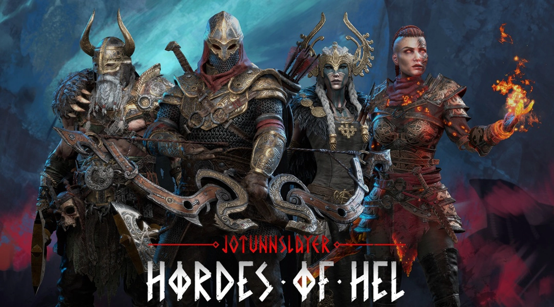 Arte principal de Jötunnslayer: ¿Qué espera a los fanáticos en Hordas de Hel?