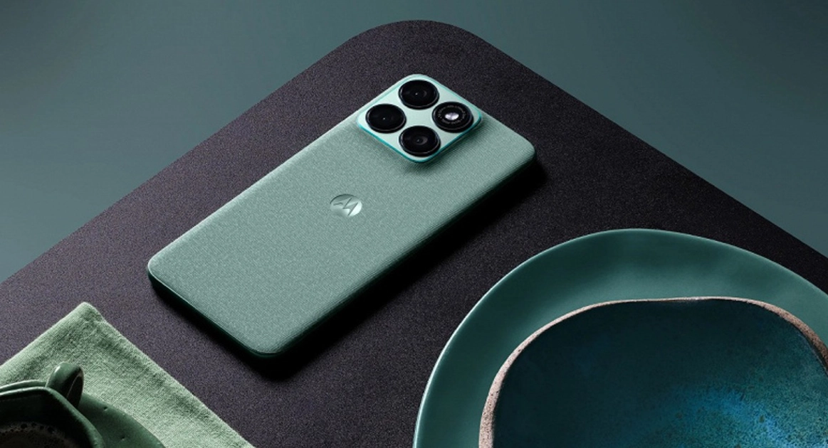 Diseño emblema: Motorola Edge 70 Fusion en detalle